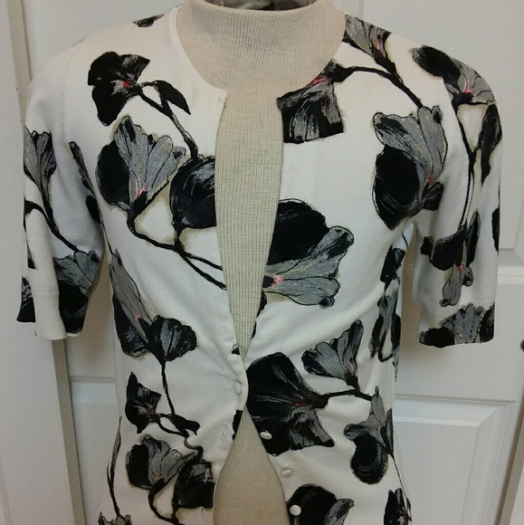 White House Black Market Sweaters - Button down sweater